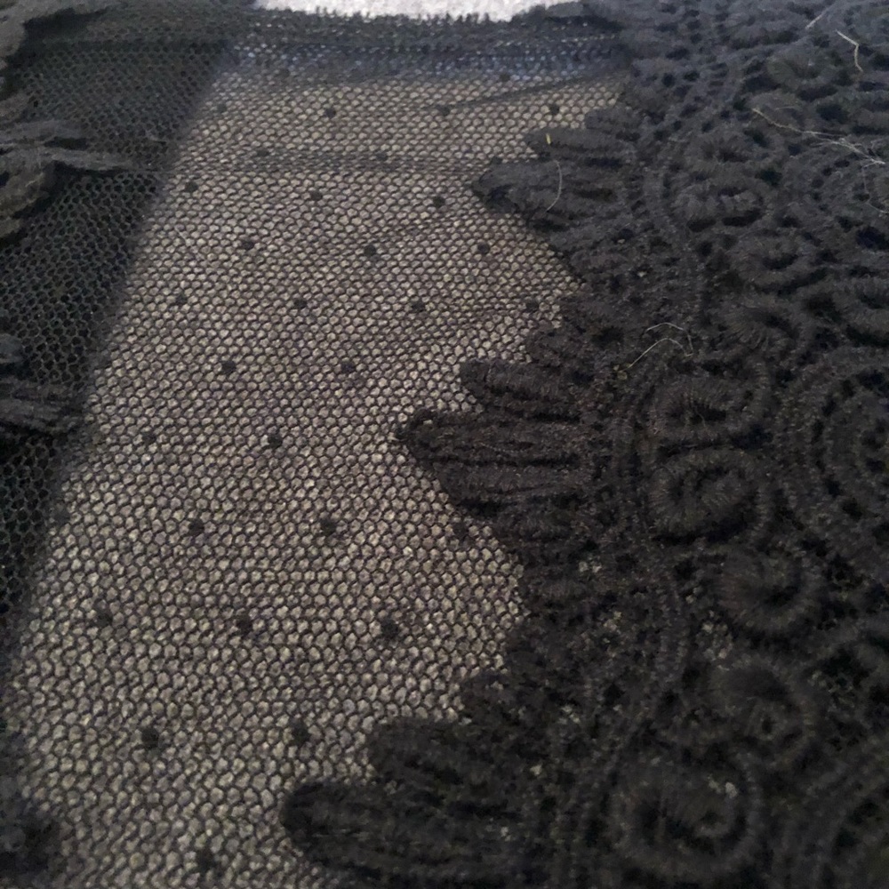 NWT Free People Midnight Memory lace top - Picture 12 of 15